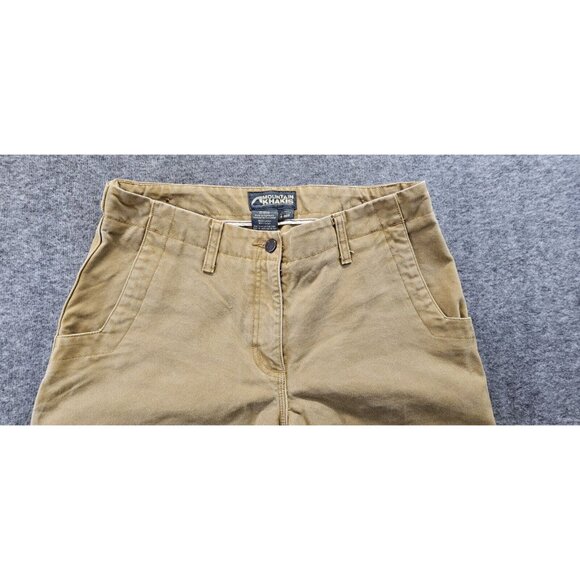 Mountain Khakis Women’s Alpine Pant Canvas Mid Rise Size 8 Regular Tan - Picture 3 of 11